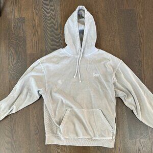 KITH Classic Logo Hoodie | Taupe / Stone | Size S | Retail $165